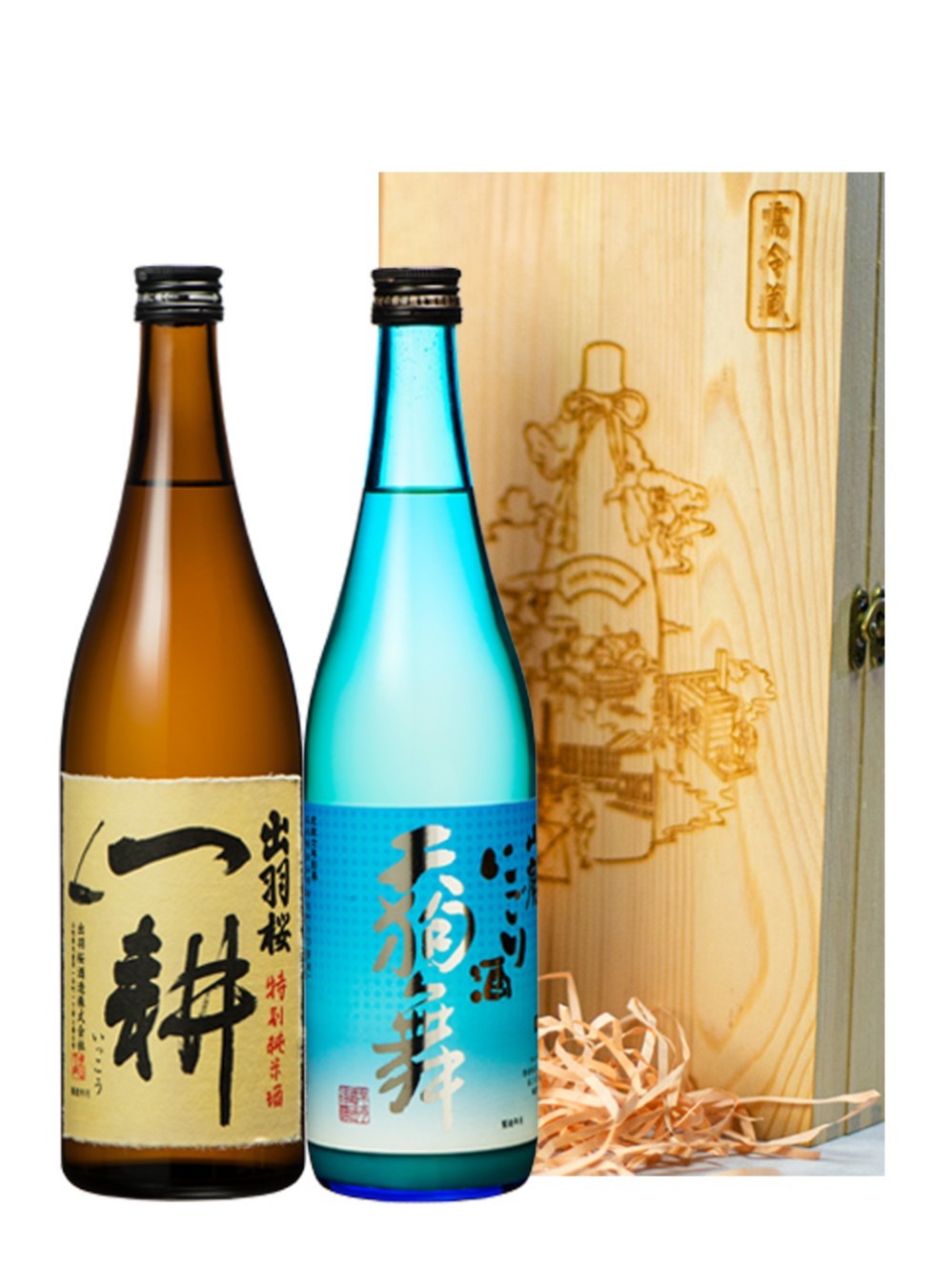 天狗舞山废浊酒+出羽樱一耕特别纯米清酒