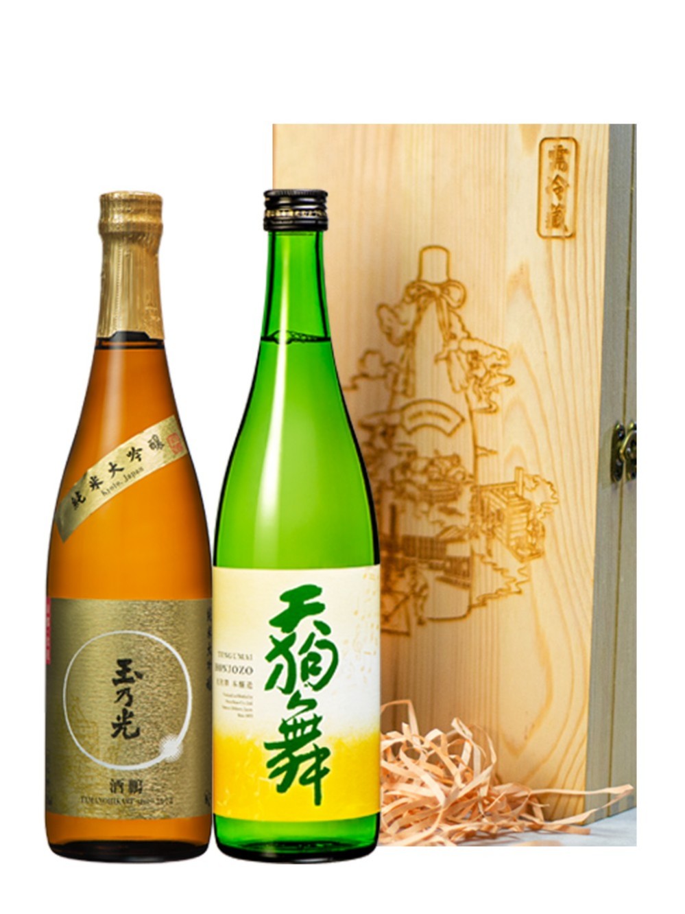 玉乃光酒鹏纯米大吟酿清酒+天狗舞本酿造清酒