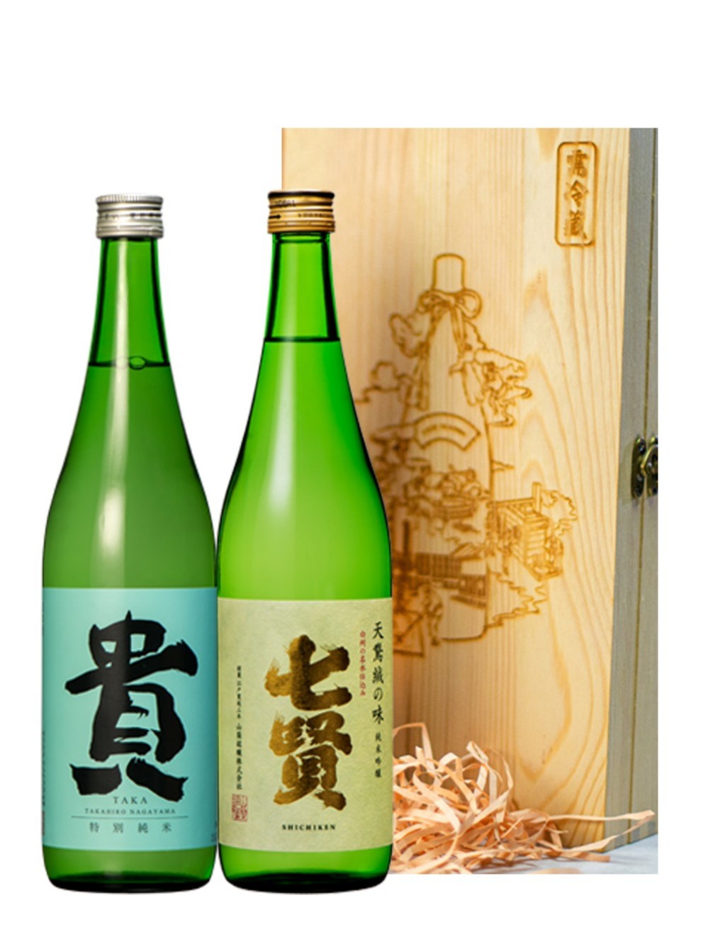 七贤天鹅绒纯米吟酿清酒+贵特别纯米清酒