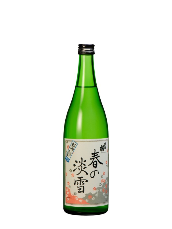 出羽樱 春之淡雪特别本酿造生清酒720ML