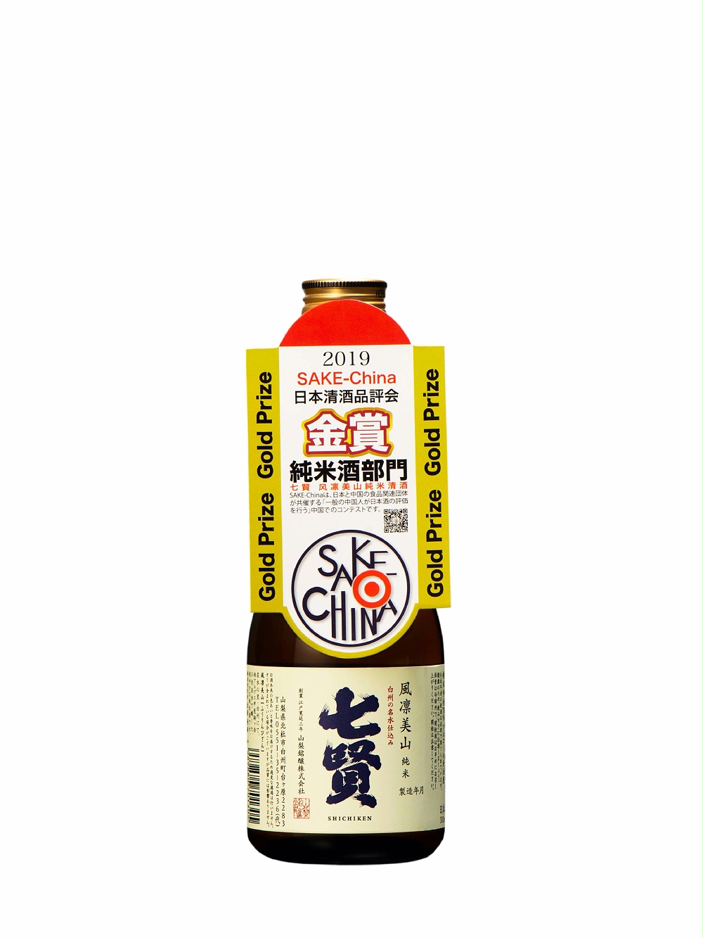 七贤风凛美山纯米清酒300ML