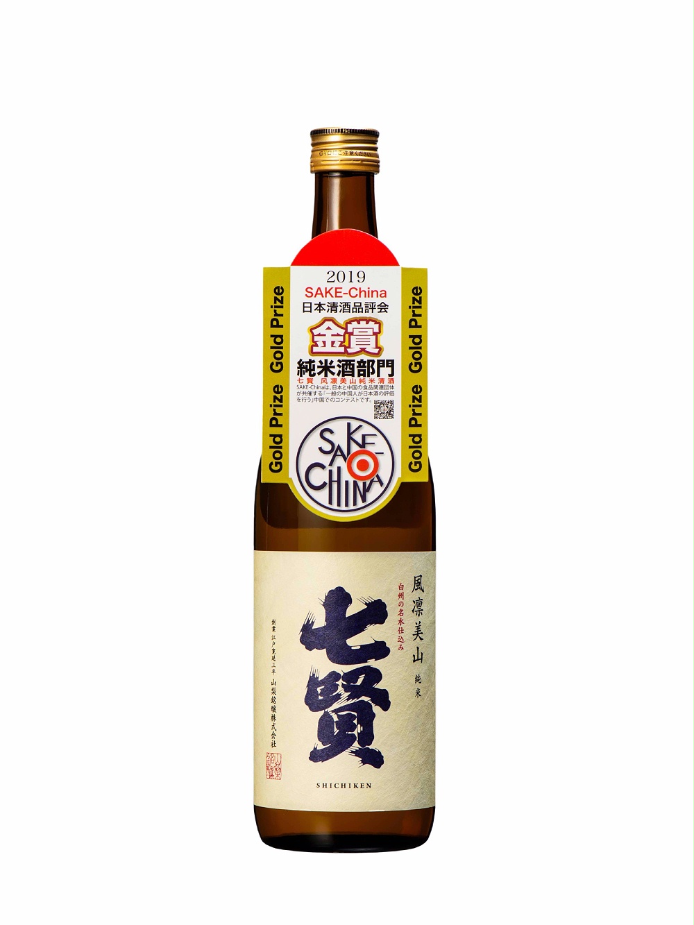 七贤风凛美山纯米清酒720ML