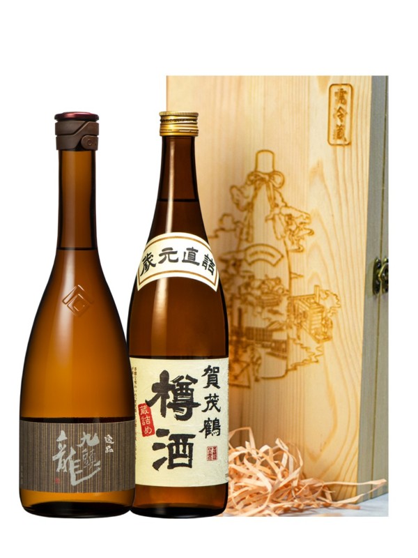 贺茂鹤樽酒+黑龙九头龙逸品清酒